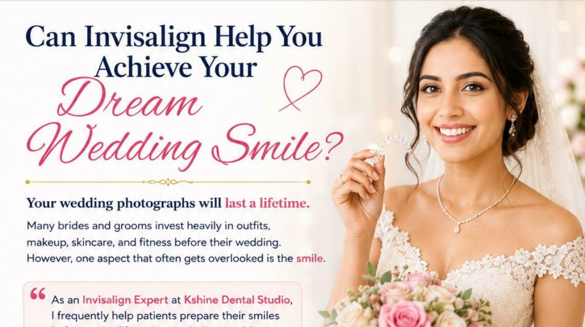 Can Invisalign Help You Achieve Your Dream Wedding Smile?