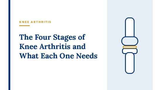 The Four Stages of Knee Arthritis and What Each One Needs
