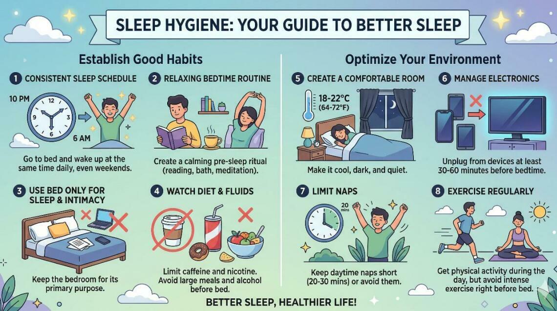 The Golden Rules of Rest: 5 Essential Tips for Better Sleep Hygiene