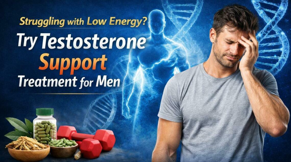 Boost Your Vitality With Testosterone Support Treatment for Men