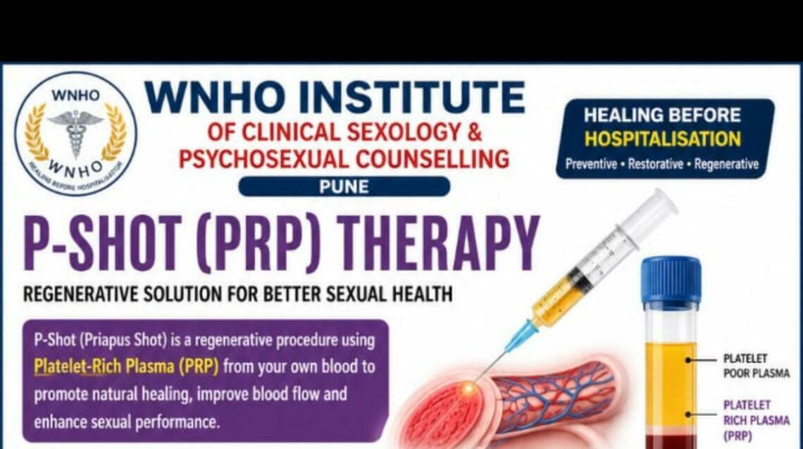 Wnho P-Shot (Prp) Therapy at Wnho Clinic, Pune