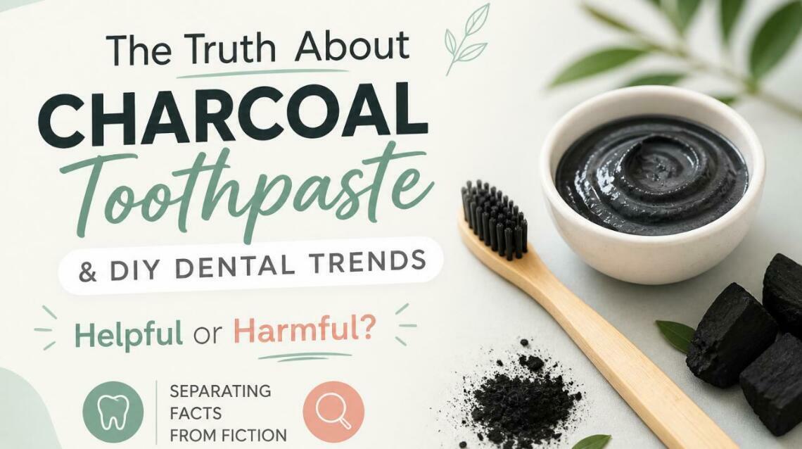 The Truth About Charcoal Toothpaste & Diy Dental Trends: Helpful or Harmful?