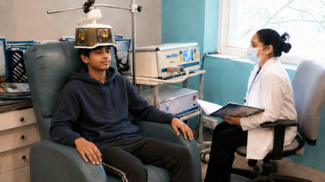 Exam Pressure, Teenage Depression, and What Treatment Actually Exists in India
