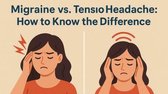 Migraine vs. Tension Headache: How to Know the Difference