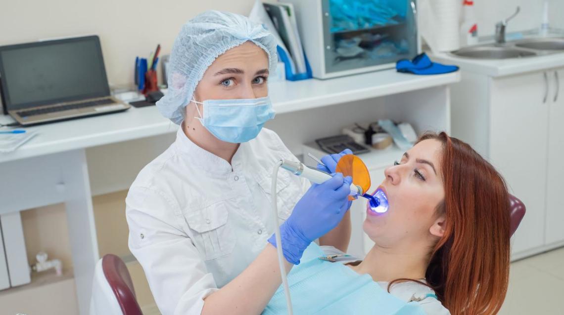 What Is the Strange Blue Light That the Dentist Used in My Mouth?