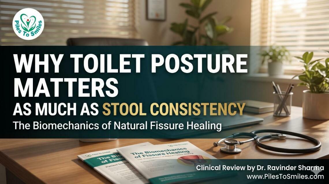 Why Straining Delays Fissure Recovery: The Importance of Toilet Posture