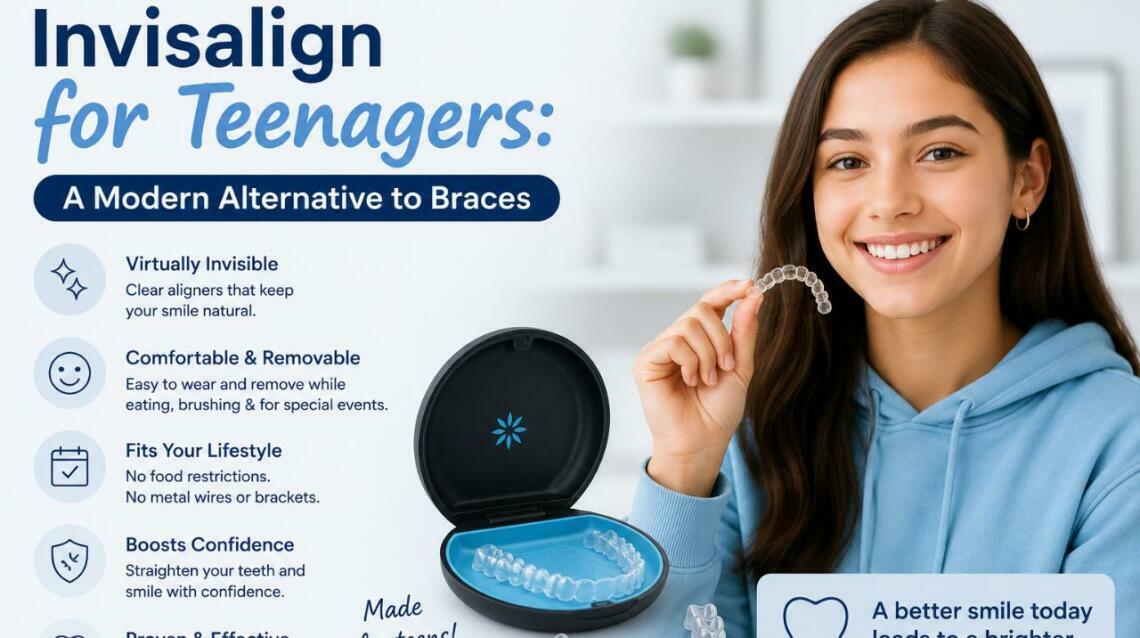 Invisalign for Teenagers: A Modern Alternative to Braces