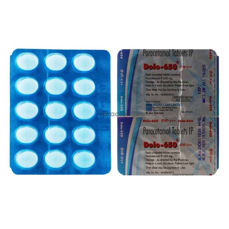 dolo 650 mg tablet
