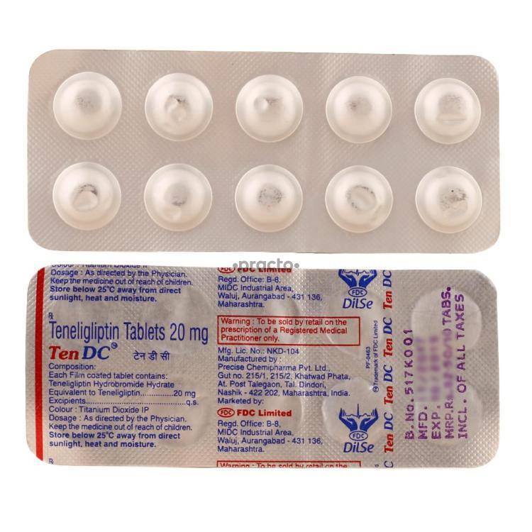 Ten Dc 20 Mg Tablet Uses Dosage Side Effects Price Composition