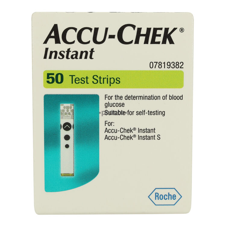 ROCHE DIAGNOSTICS IND PVT ACCU CHEK INSTANTA TEST STRIP 50`S