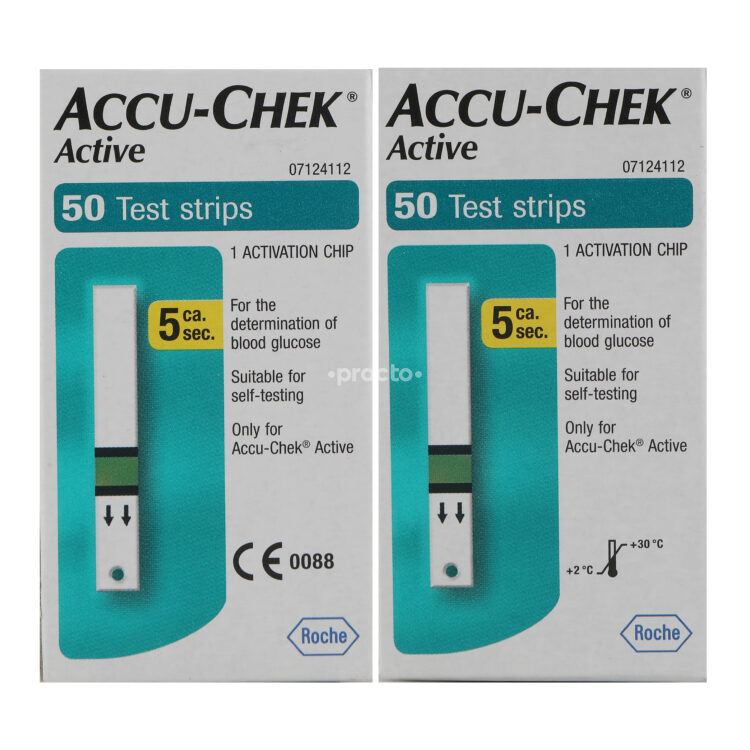 ROCHE LIMITED ACCUCHEK ACTIVE STRIPS Diabetic_Care 50`S