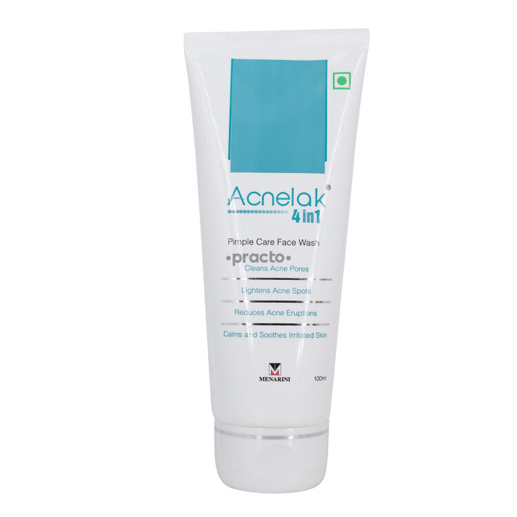 MENARINI SHALAKAS (DERMA) ACNELAK 4 IN 1 FACE WASH  100ML