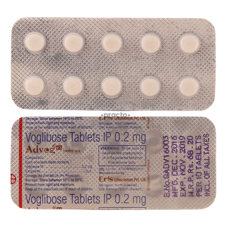 Advog 0.2 MG Tablet - Uses, Dosage, Side Effects, Price, Composition ...