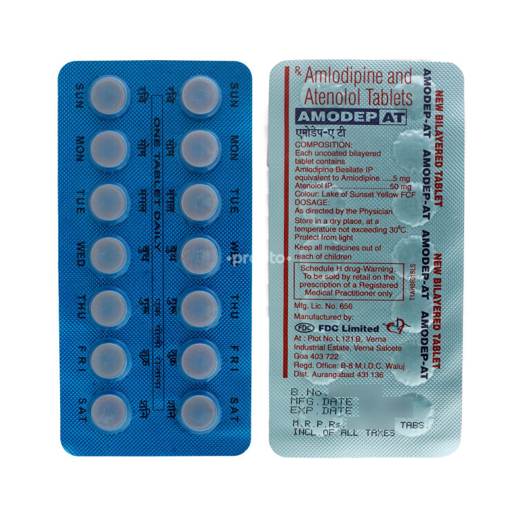 Amodep At (5/50 mg) Tablet - Uses, Dosage, Side Effects, Price ...