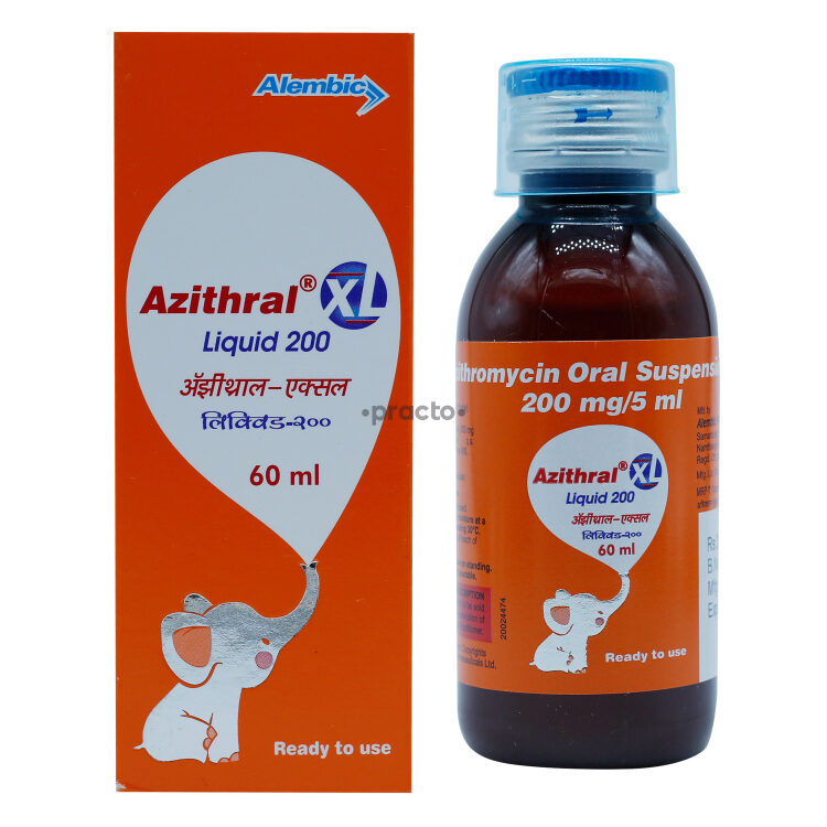 Azithral Xl 200 MG Liquid Uses, Dosage, Side Effects, Price