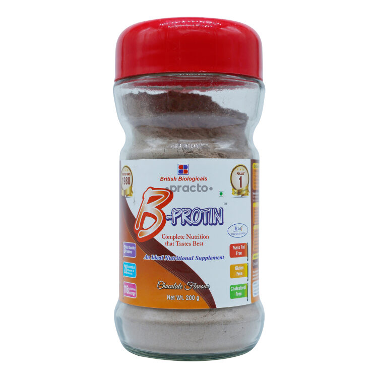 BRITISH BIOLOGICAL LTD B PROTIN CHOCOLATE 200GM