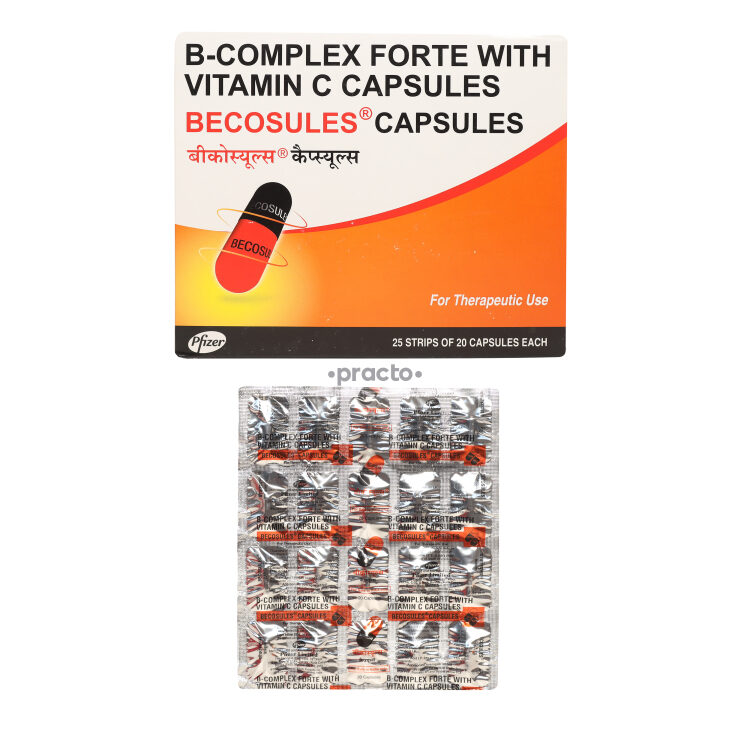 Pfizer Ltd. Becosules Capsule 20's Buy Online at Best Price in India