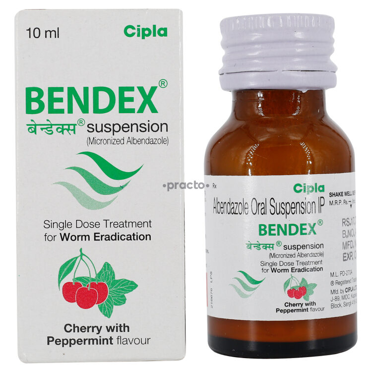 Bendex 200 MG Suspension Uses, Dosage, Side Effects, Price