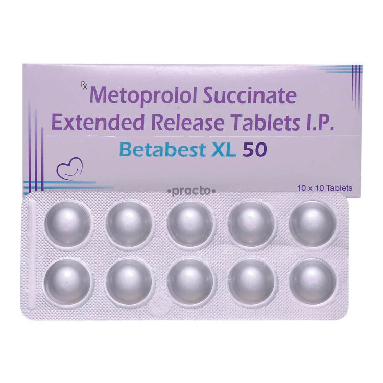 Betabest Xl 50 MG Tablet XL - Uses, Dosage, Side Effects, Price ...