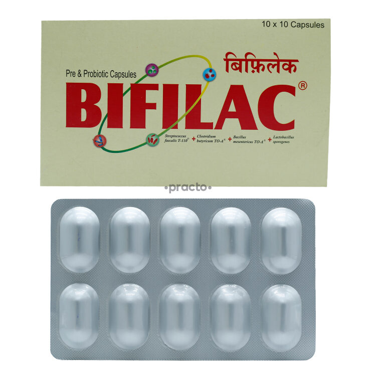TABLETS INDIA LIMITED BIFILAC Capsule 10`S
