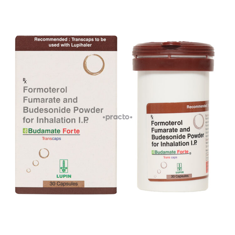 Budamate Forte Transcaps Uses, Dosage, Side Effects, Price