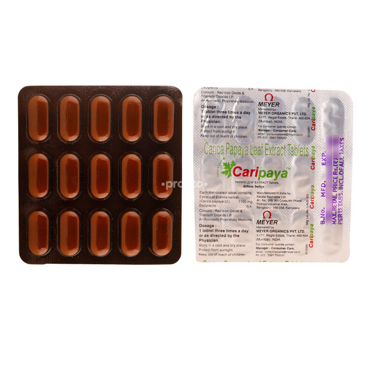Meyer Organics Pvt Ltd Caripaya Tablet Buy Online At Best Price In India Practo