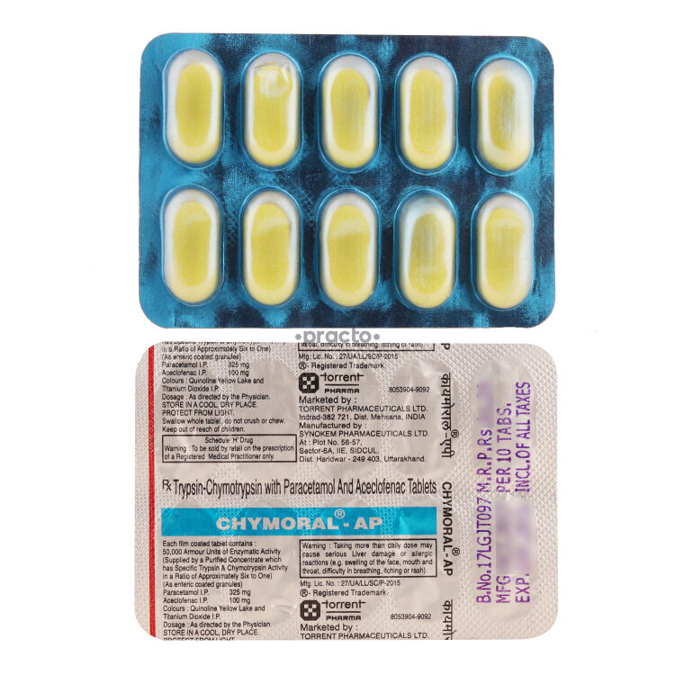 Chymoral Ap Tablet Uses Dosage Side Effects Price Composition Practo