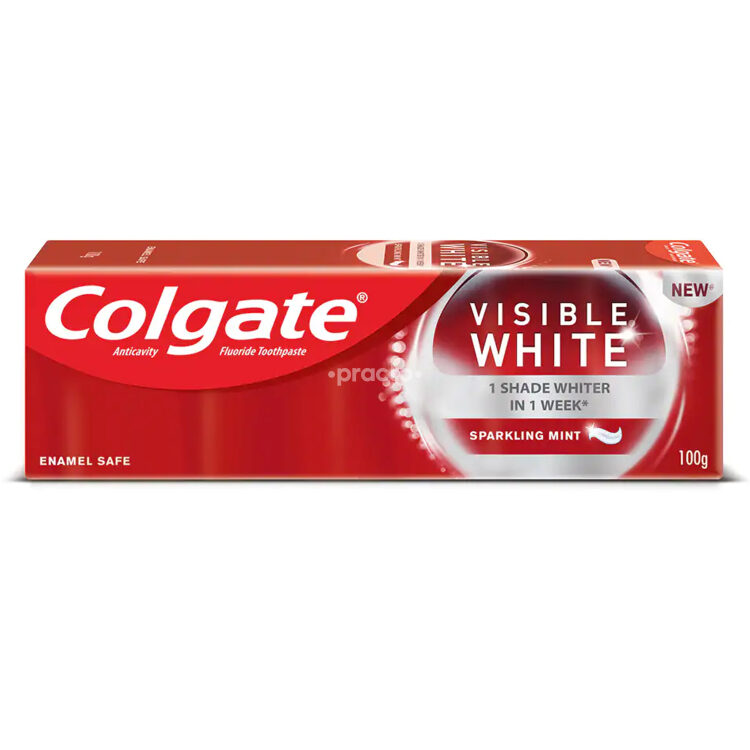 COLGATE PALMOLIVE INDIA LTD COLGATE VISIBLE WHITE TOOTHPASTE 100GM