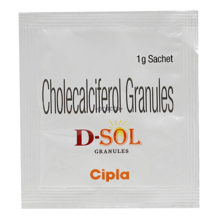 Dsol 60000 IU Granules Uses, Dosage, Side Effects, Price, Composition
