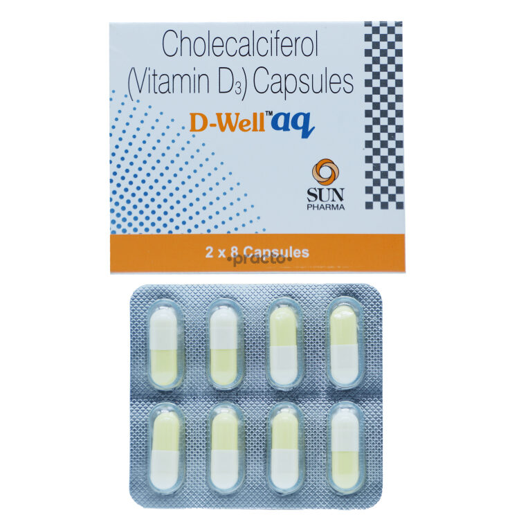 D Well Aq 60000 IU Capsule Uses, Dosage, Side Effects, Price