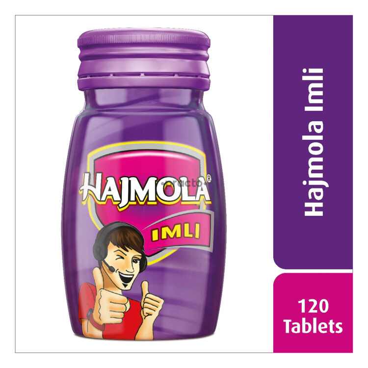 DABUR INDIA LIMITED DABUR HAJMOLA IMLI TABLET 120`S