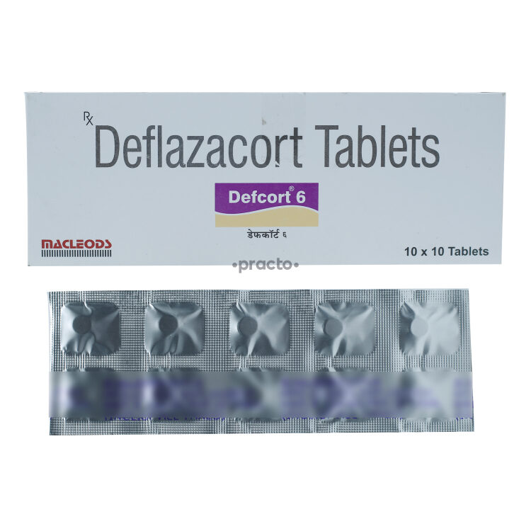 Defcort 6 MG Tablet - Uses, Dosage, Side Effects, Price, Composition ...