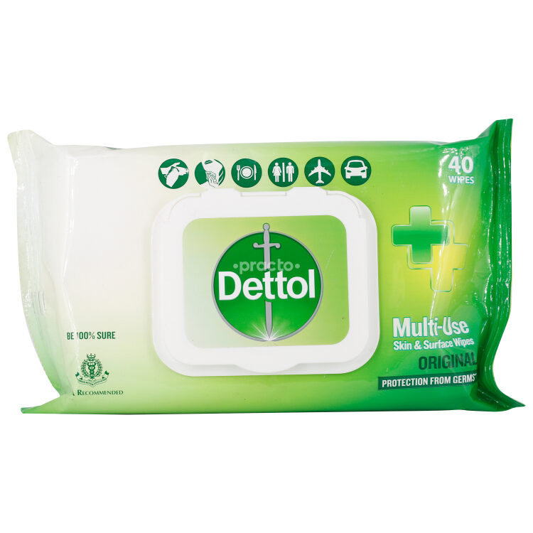 RECKITT BENCKISER DETTOL MULTI USE WIPES 30`S