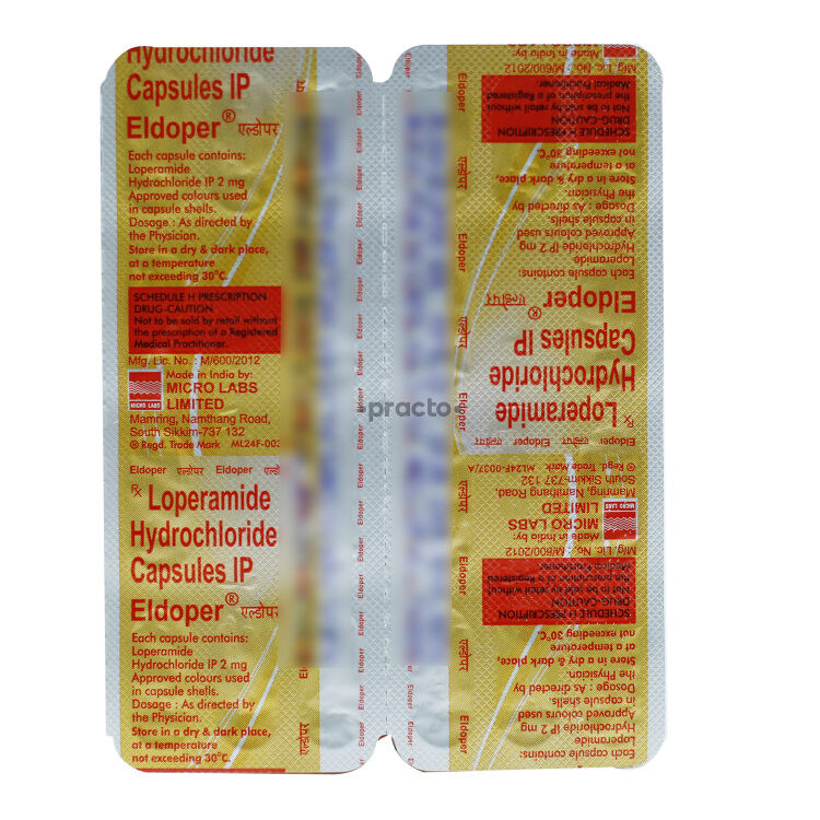 Eldoper 2 MG Capsule Uses, Dosage, Side Effects, Price, Composition