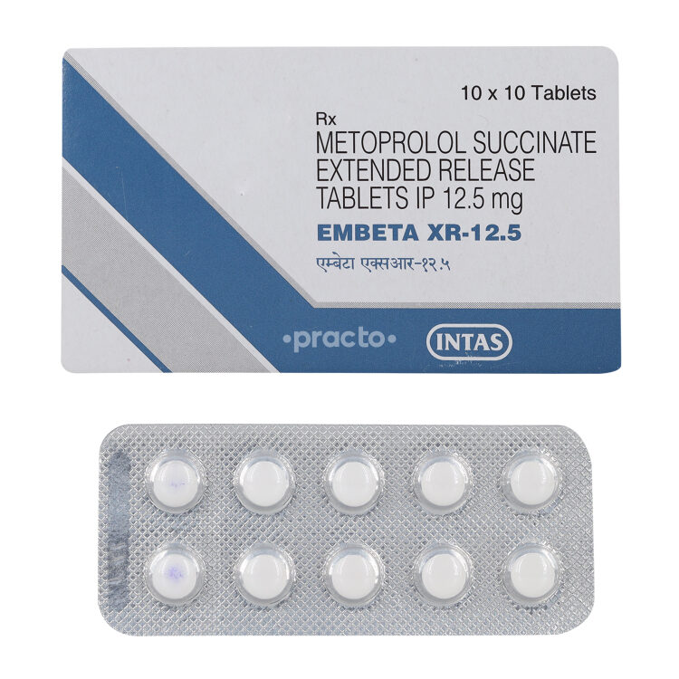 Embeta 12.5 MG Tablet XR - Uses, Dosage, Side Effects, Price ...