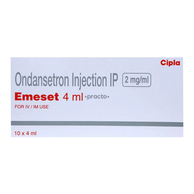 Emeset 8 MG Injection Uses, Dosage, Side Effects, Price, Composition