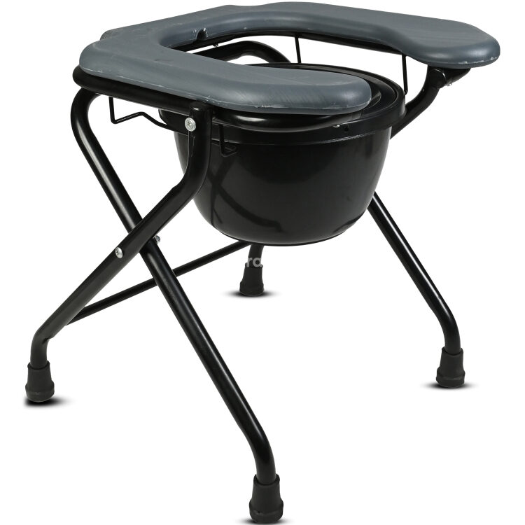 THERYCO HEALTHCARE SOLUTION PVT LTD ENTROS COMMODE STOOL & BATHING FOLDABLE STOOL FRONT CUT  S779A 1`S