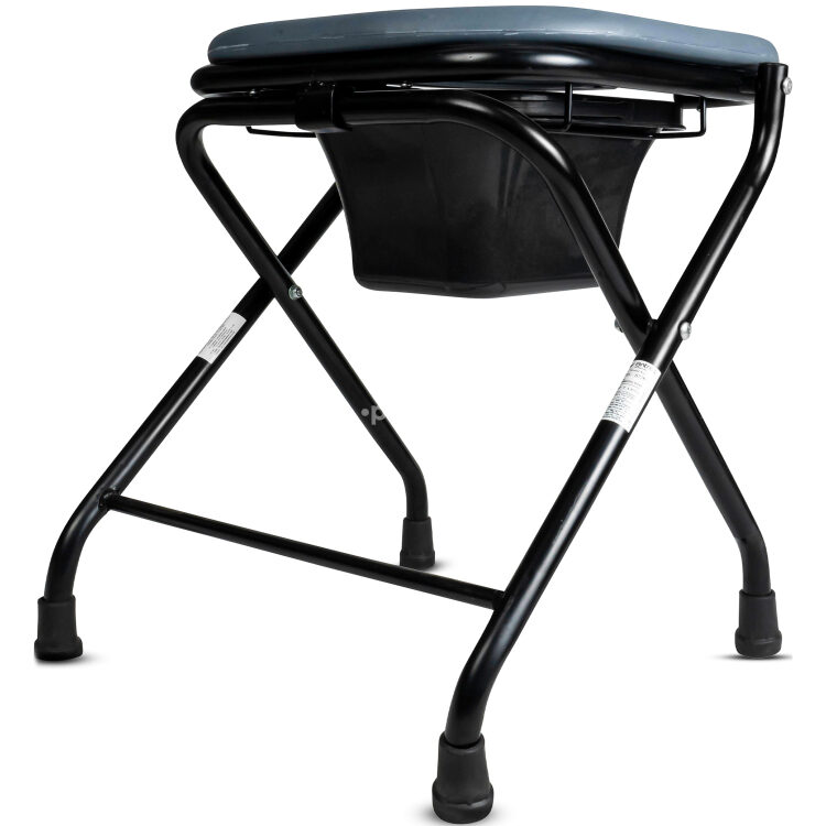 THERYCO HEALTHCARE SOLUTION PVT LTD ENTROS COMMODE STOOL & BATHING FOLDABLE STOOL OVAL CUT  S779A 1`S
