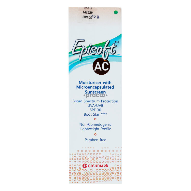 GLENMARK (GRACEWELL-SPECIALITY) EPISOFT AC CREAM 75GM