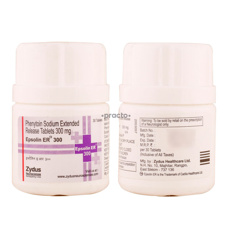 Epsolin Er 300 MG Tablet Uses, Dosage, Side Effects, Price