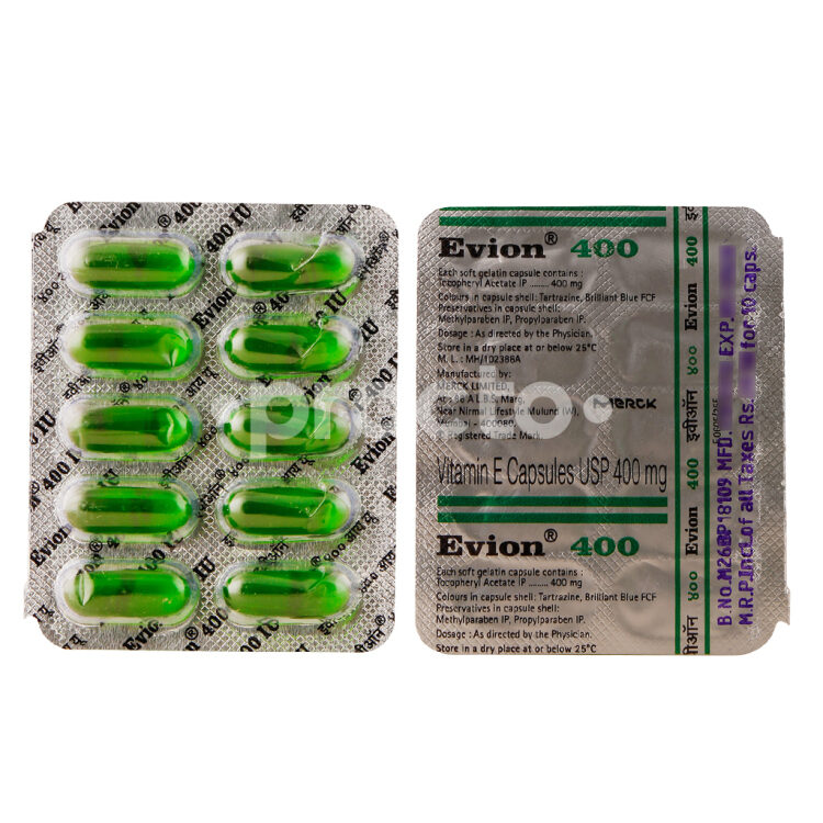 Evion 400 Mg Capsule Uses Dosage Side Effects Price Composition Practo