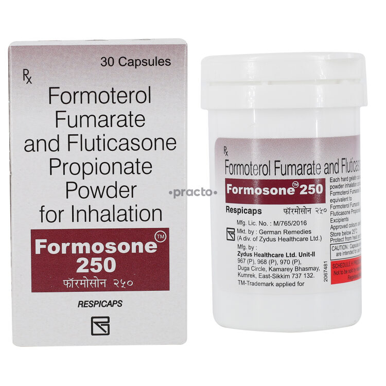 Formosone 250 Respicaps Uses, Dosage, Side Effects, Price