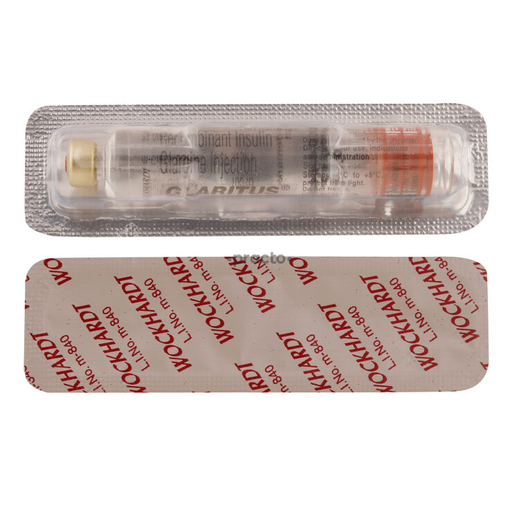 Glaritus 100 IU Injection Uses, Dosage, Side Effects, Price