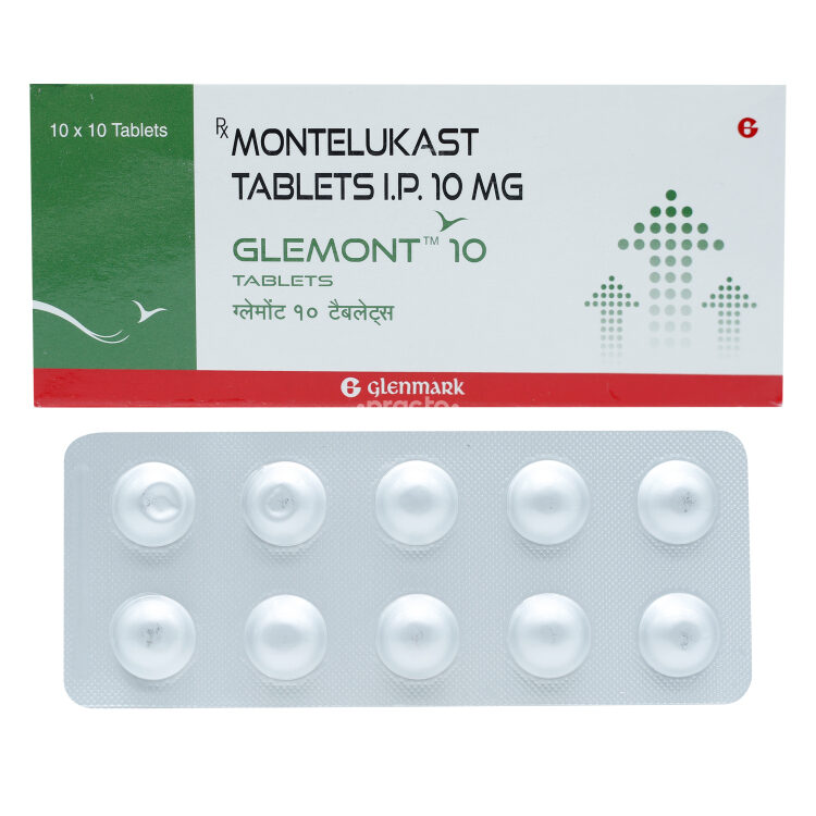 Glemont 10 MG Tablet Uses, Dosage, Side Effects, Price, Composition