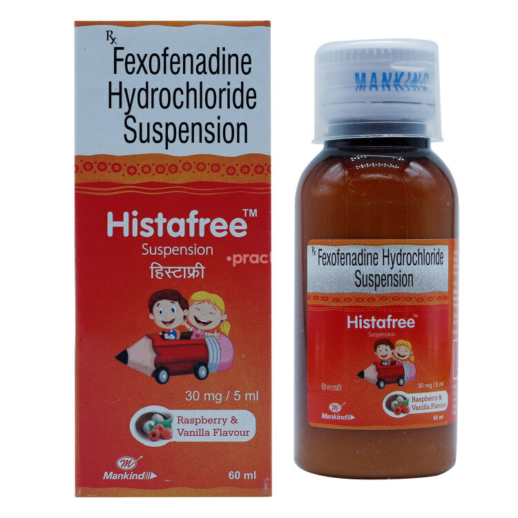 Histafree 120 MG Suspension Uses, Dosage, Side Effects, Price