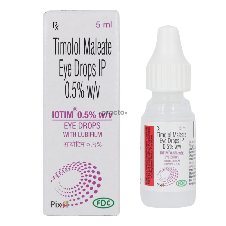 Iotim 0.5 Eye Drops Uses, Dosage, Side Effects, Price, Composition