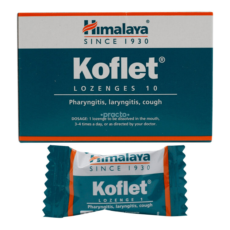 HIMALAYA DRUGS (ZENITH) KOFLET LOZENGES  10`S