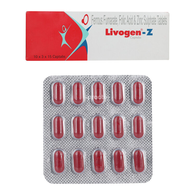 MERCK INDIA LTD LIVOGEN Z CAPTAB 15`S