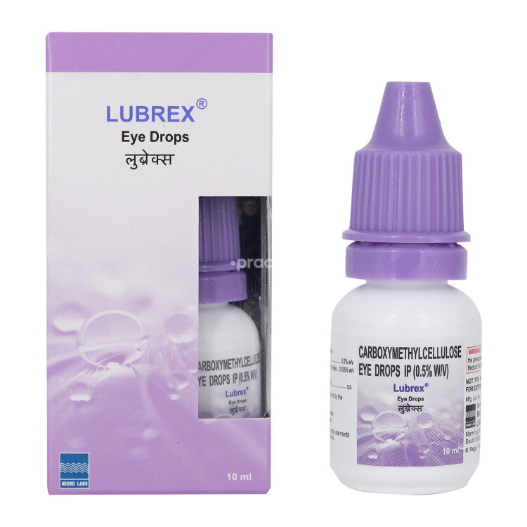 Lubrex 0.5 Eye Drops Uses, Dosage, Side Effects, Price, Composition