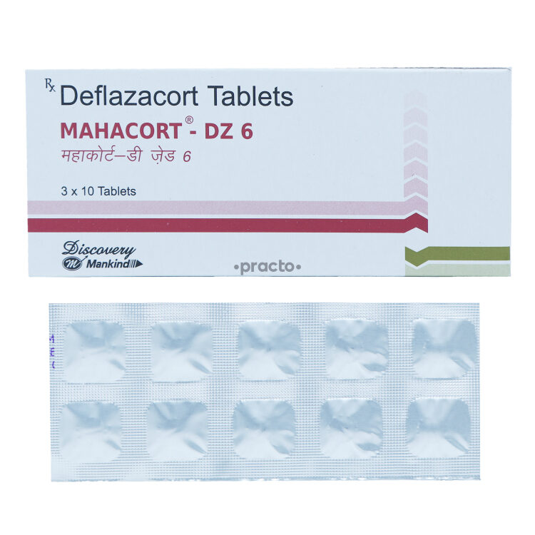 Mahacort Dz 6 MG Tablet - Uses, Dosage, Side Effects, Price ...